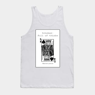 Tricksy_card Tank Top